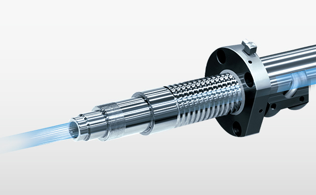 Ball screw core cooling